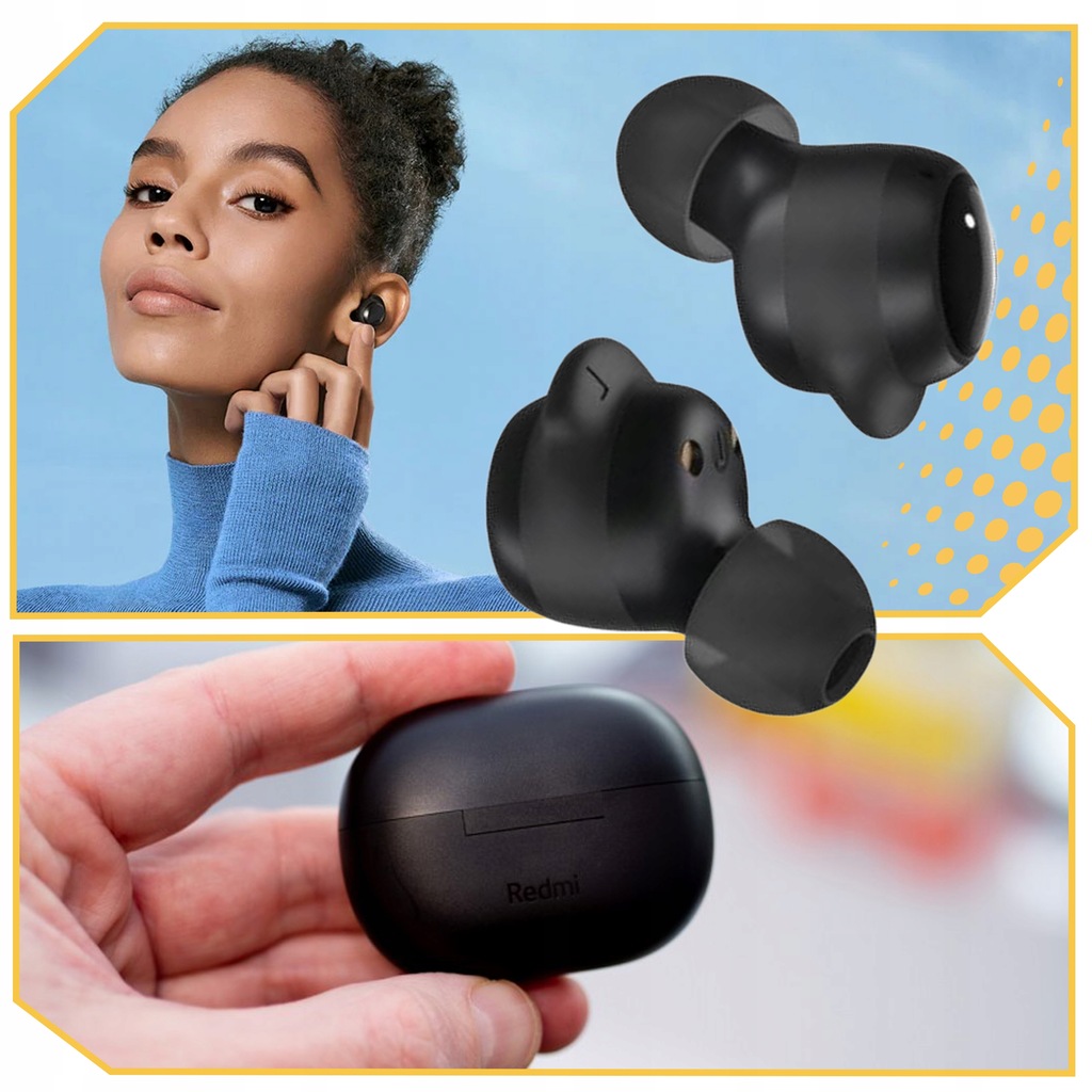 SŁUCHAWKI DOUSZNE XIAOMI REDMI BUDS 3 LITE BLUETOOTH DO BIEGANIA SPORTOWE Rodzaj słuchawek douszne